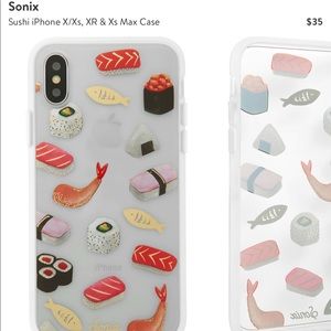 Sonix clear coat case - sushi